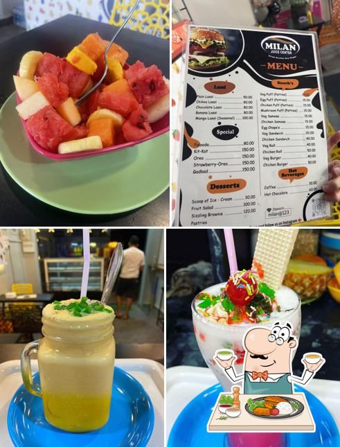 Meals at Milan juice center