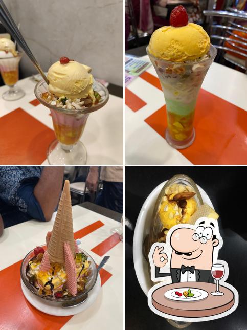 Food at Prabhu Cream Parlour