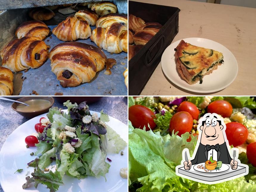 Food at Chez Mariannick Bakery Restaurant