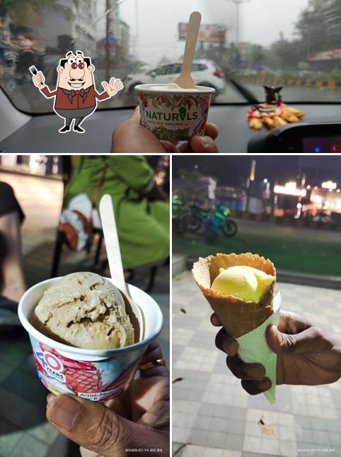 Food at Naturals Ice Cream