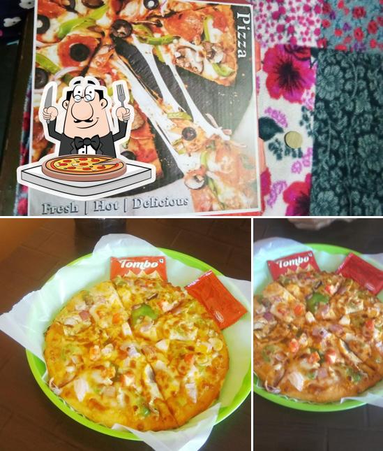 Order various variants of pizza