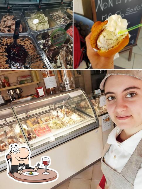 Platti al Gelateria Bim Bum Bam