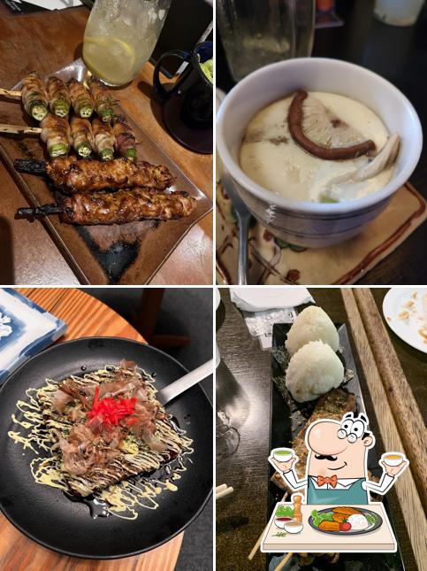 Comida em Ikedaya Izakaya