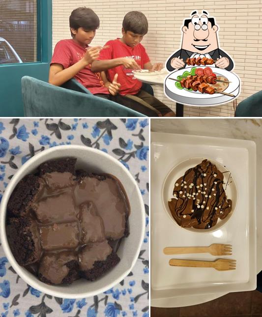 The image of food and interior at Chocobae