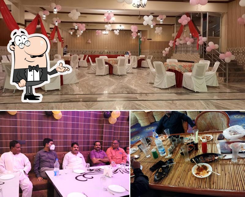 The interior of Hotel Atithi Food Village