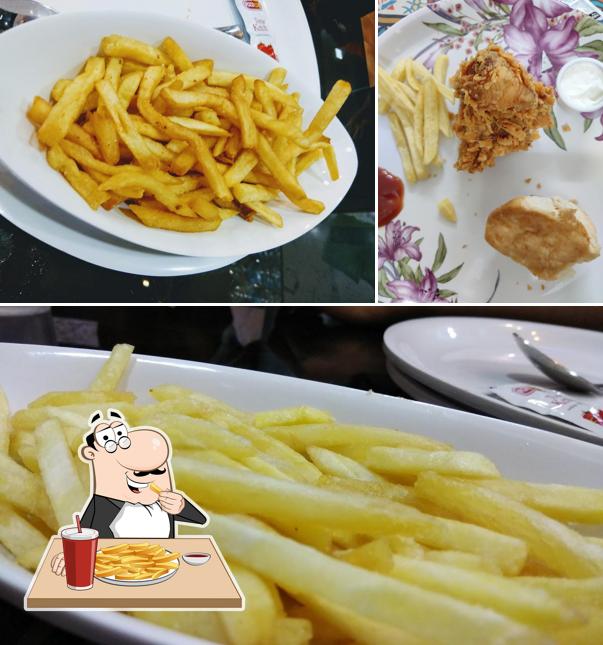 Order fries at Mexican Hot 'n' Spicy