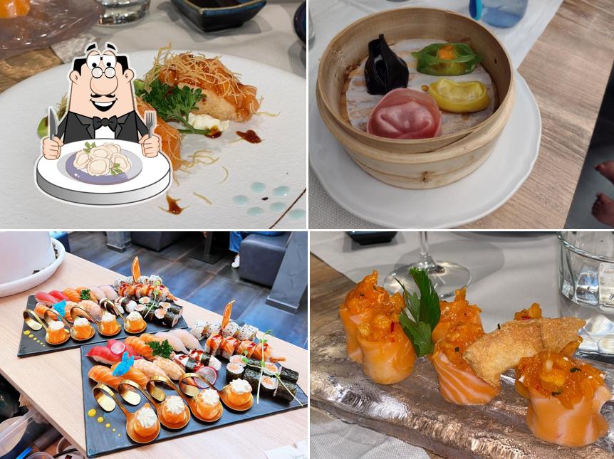 Ravioli cinesi al Ristorante Zakura