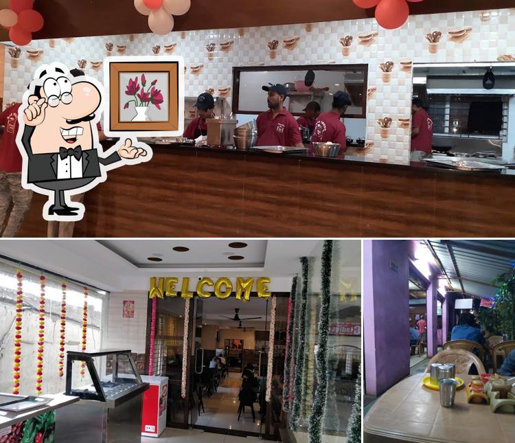 SAI FOODS is distinguished by interior and dining table