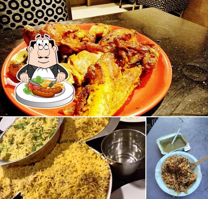 Meals at SS Hyderabad Biryani Thirumullaivoyal