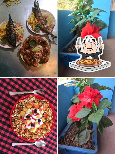 Get pizza at Seventh Sky Rooftop Restaurant
