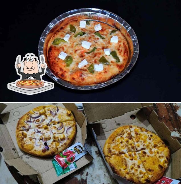 Order various variants of pizza