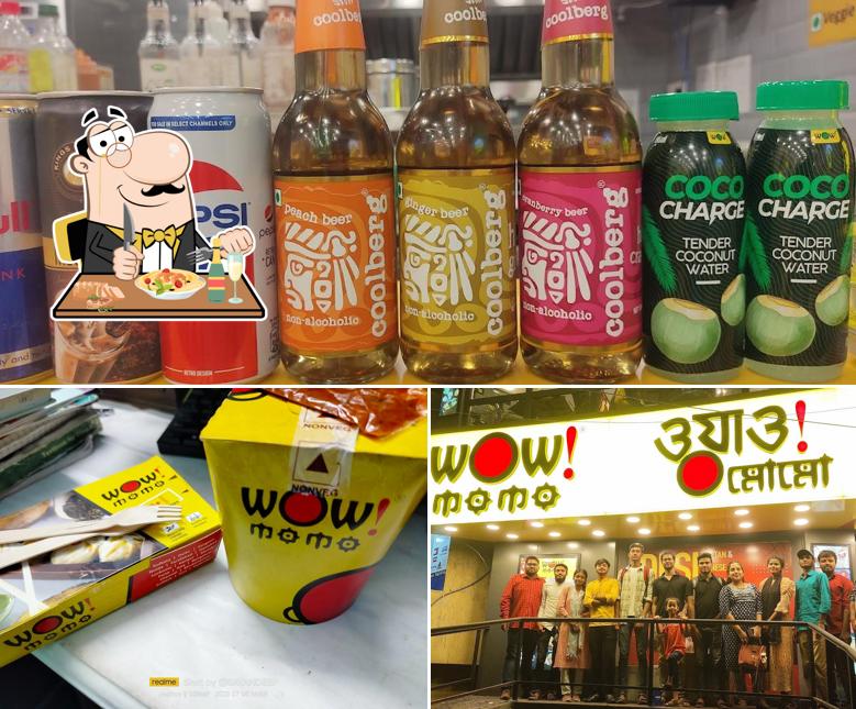Take a look at the image showing food and beverage at Wow! Momo
