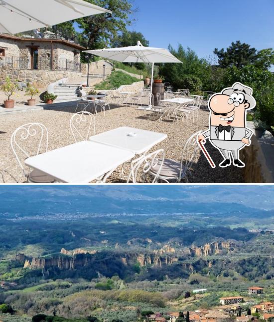 La parte esterna è una caratteristica importante di Agriturismo i Millepini
