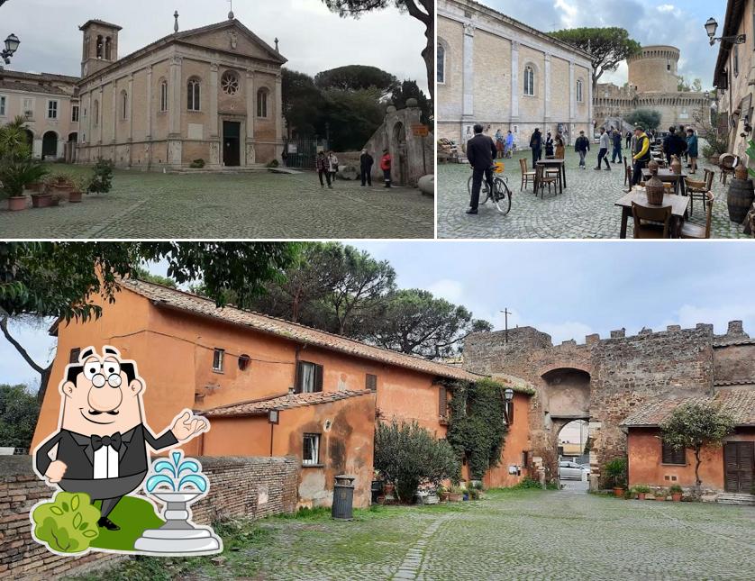 Curiosa tra gli esterni di Arianna al Borghetto