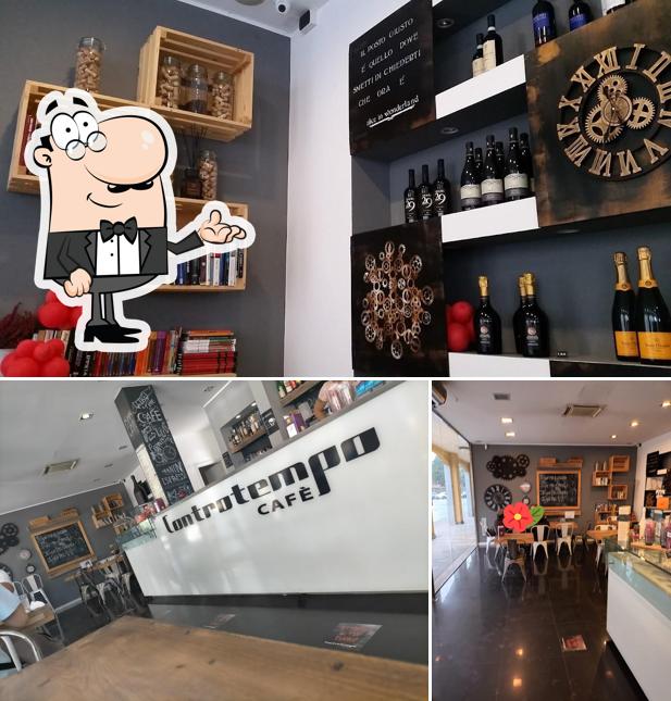 Gli interni di Controtempo Cafè