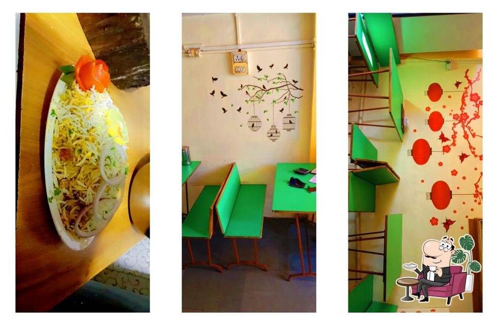 The interior of Swad Restaurant & Takeaway
