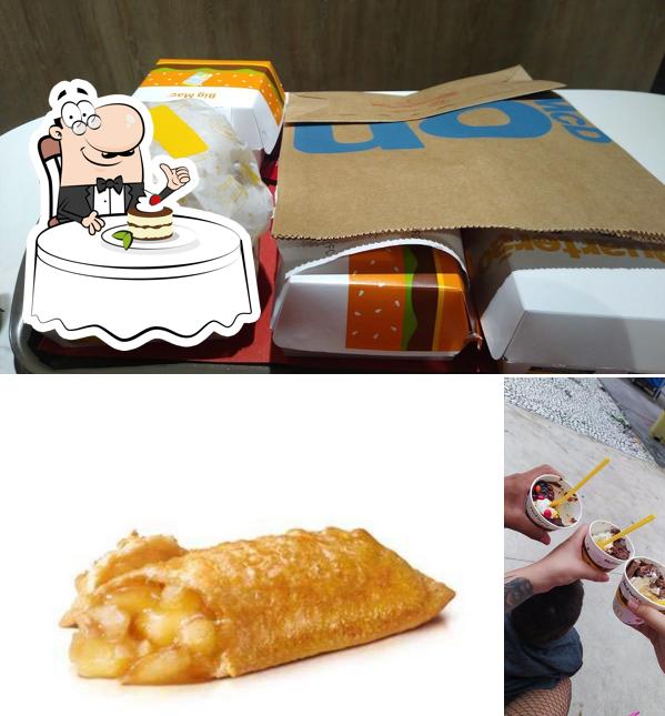 McDonald's oferece uma variedade de pratos doces