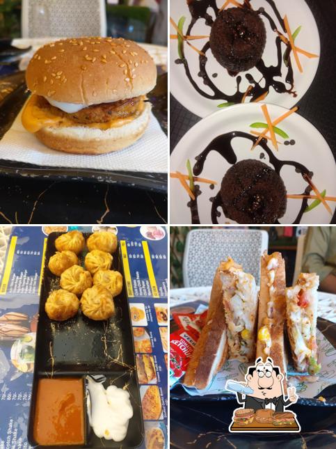 Lobster roll sandwich at Middle in Town, Cafe & Restaurant