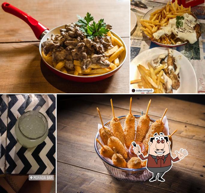 Comida em Morada Bar