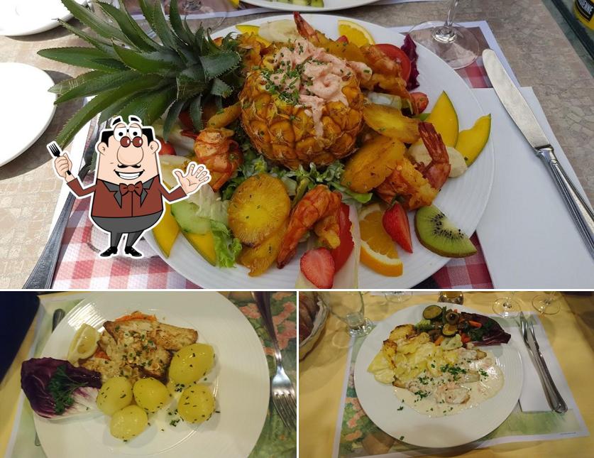 Platti al Hôtel Restaurant la Maison Blanche