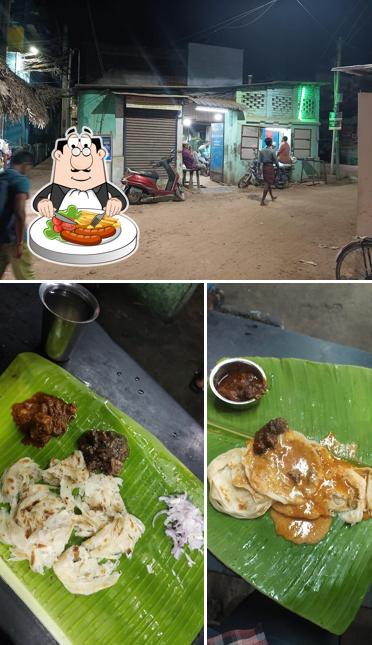 Meals at Abul Parotta Stall
