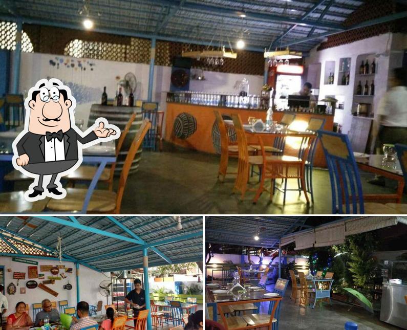 The interior of Aioli