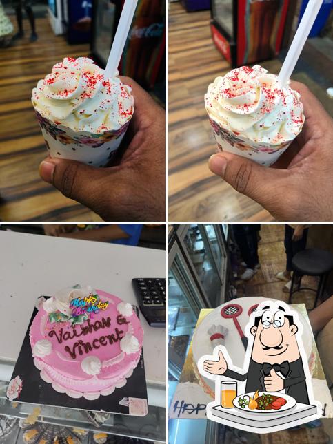 Food at Athreya Cake Palace