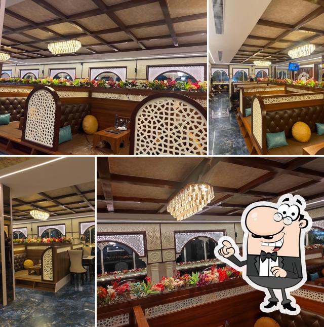 The interior of Barkaas Gomtinagar