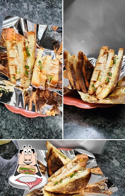 Order a sandwich at Food Bite Corner