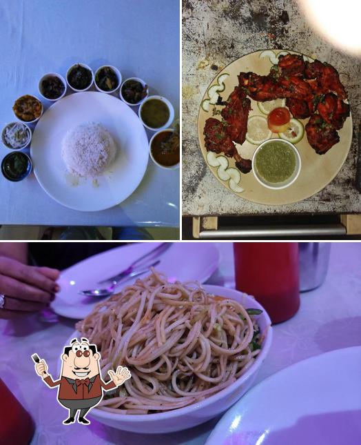 Food at Lords AC Restaurant