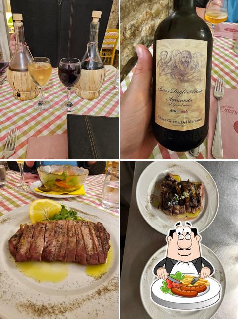 Cibo al Osteria dei Mercanti