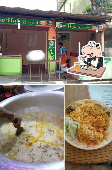 The restaurant's food and beverage
