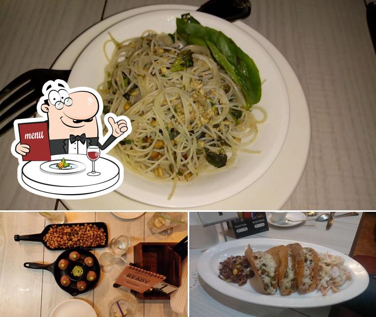 Food at Shanghai Salsa