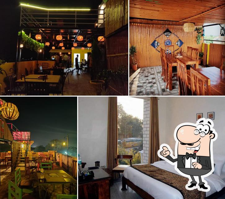 The interior of Sky Lounge