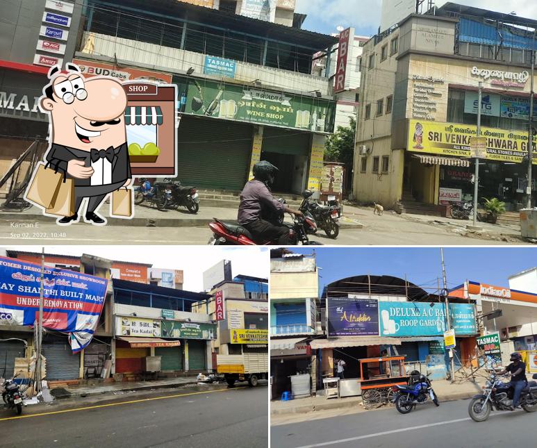 Check out how Tasmac AC Deluxe Bar looks outside