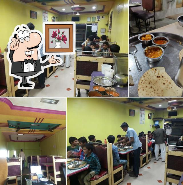 The interior of Bhavani Dining Hall