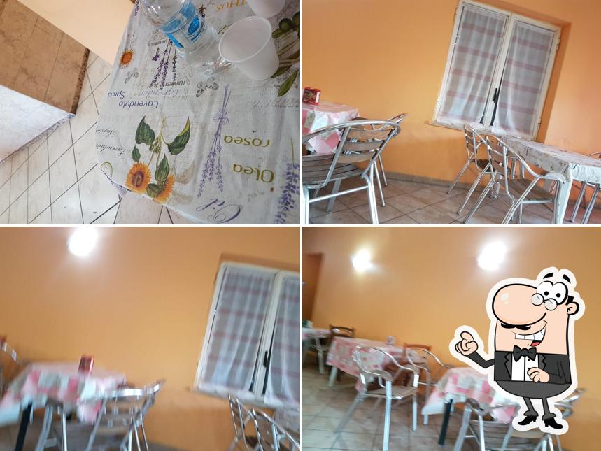 Gli interni di Crazy Pizza