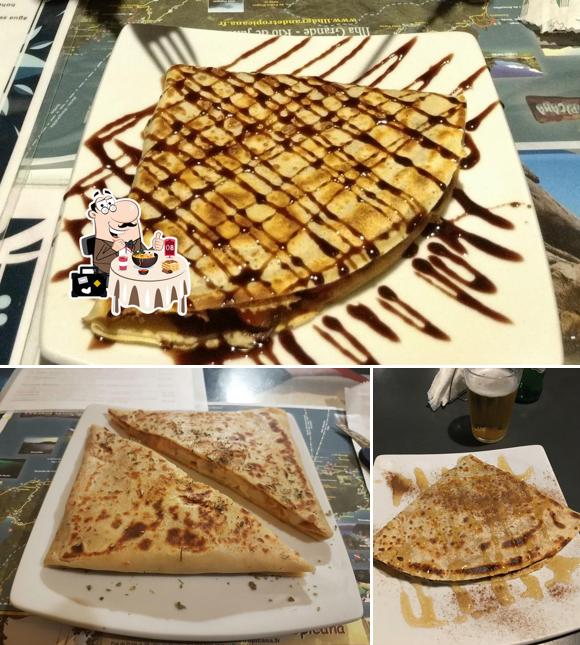 Comida em Creperia Tropicana