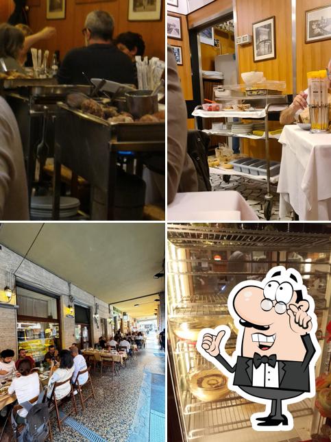 Dai un'occhiata agli interni di Da Bertino