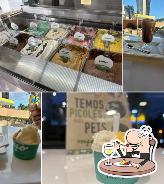 Comida em Mio Sogno di Gelato