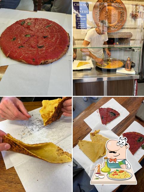 Questa è la immagine che mostra la cibo e interni di Nuova Viareggio