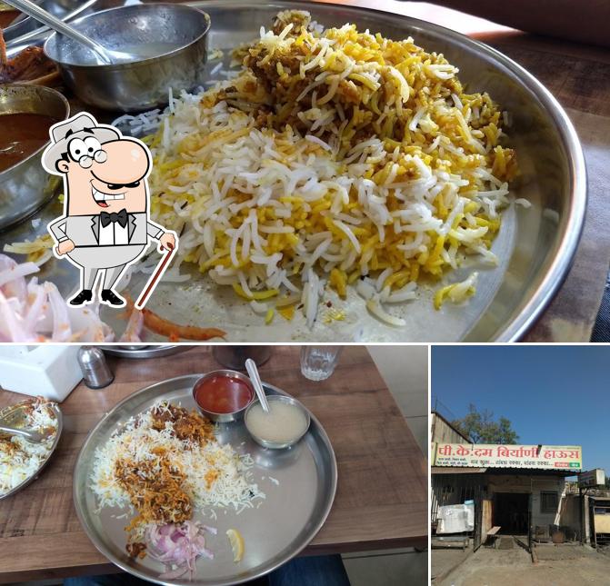 The exterior of P. K. Dum Biryani House