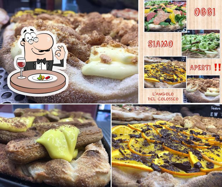 Platti al L'angolo del Colosseo pizzeria