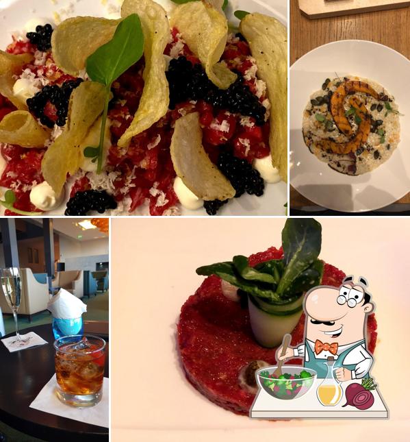 Insalata di barbabietole al Angels' Wine Tower