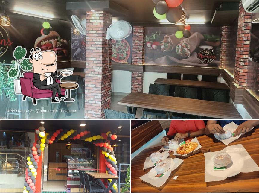 Check out how AAMINS CAFE looks inside