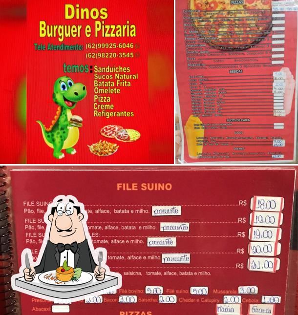 Dinos burguer e pizzaria