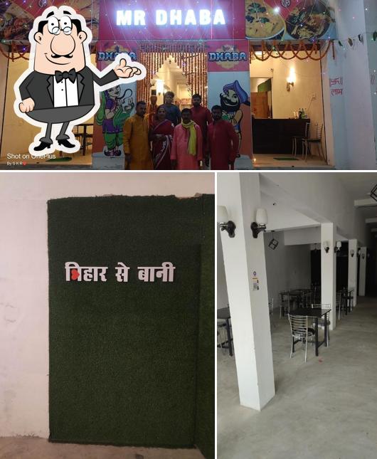 The interior of MR DHABA