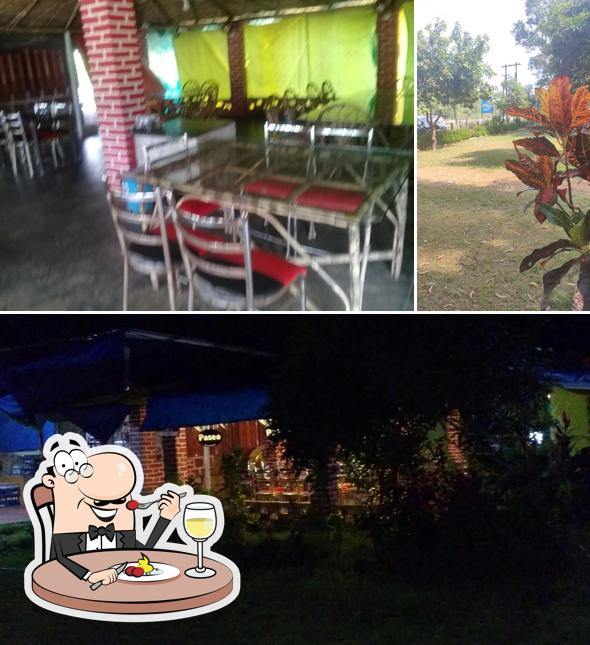 Take a look at the image showing food and exterior at Paseo Garden