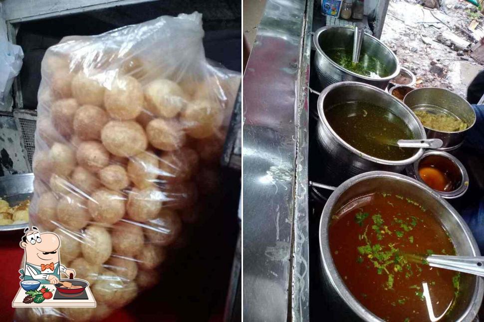 Chicken curry at Patel Pani Puri