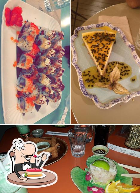 Temakinho Roma Borgo serve un'ampia gamma di dolci
